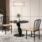 Armless Spindle Back Dining Chair Set Of 2 With Ergonomic Seat